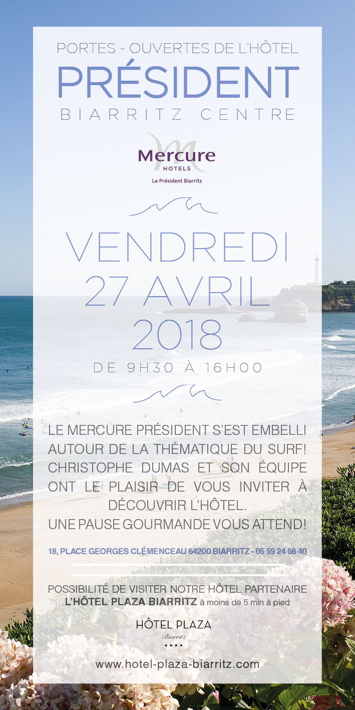 Invitations Portes-Ouvertes Président Biarritz