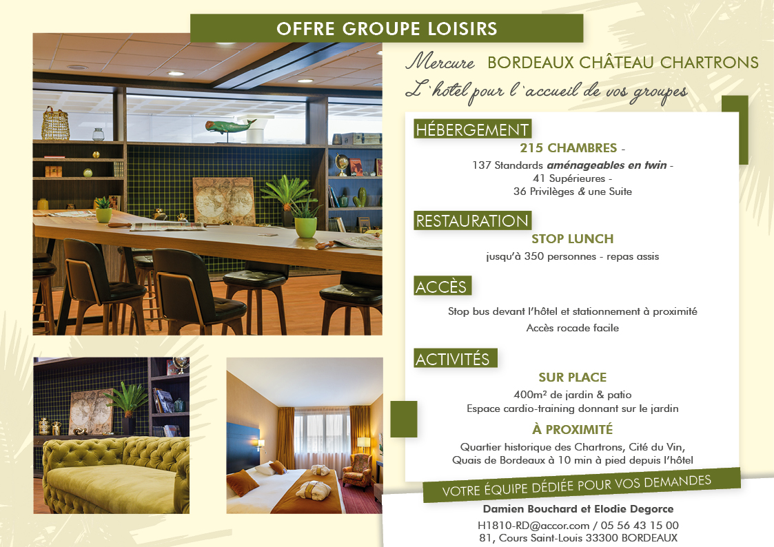 Offre Groupe Loisirs