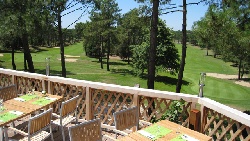 terrasse vue golf XS@ hotel du golf lacanau